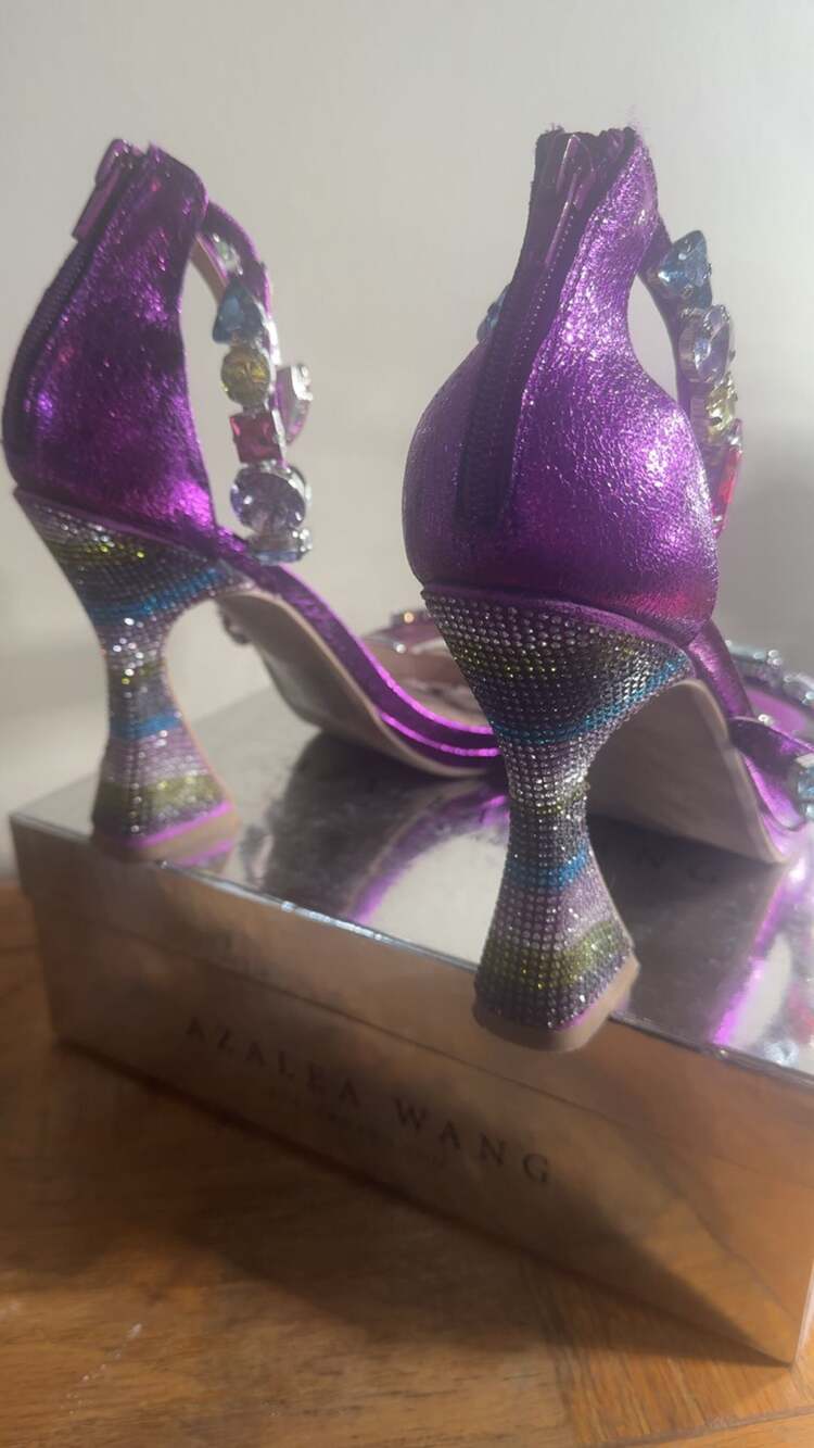 Betsey Johnson Lillie Pur Multi heels